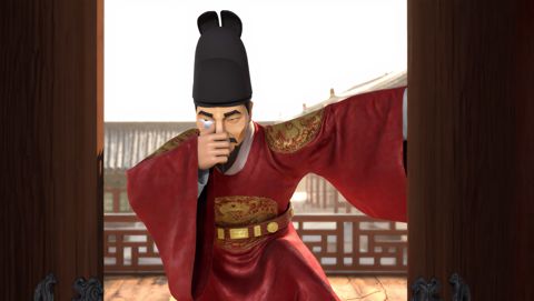 오열 퇴장 ② — 방문 확 열기